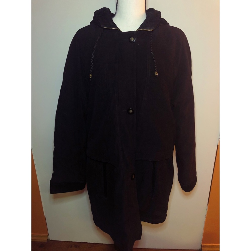 Larry Levine Black Sport Jacket Size Medium